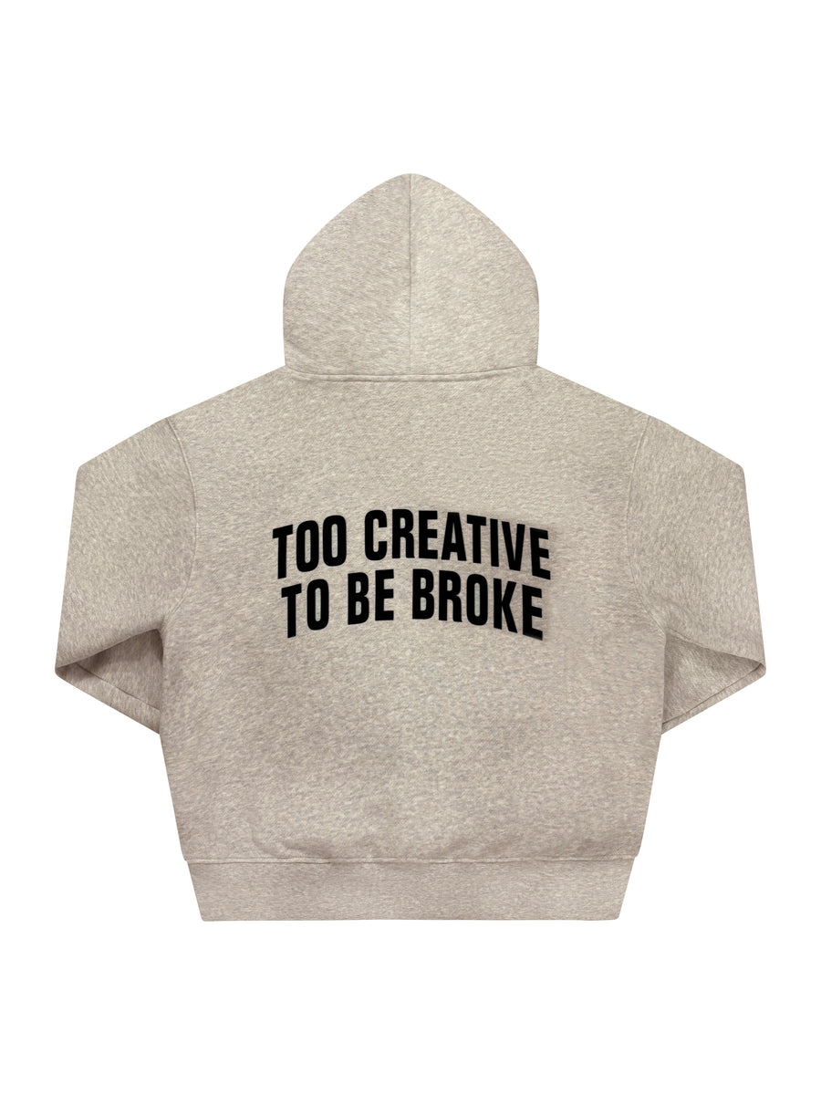 TCTBB - Grey Hoodie – Riche Et En Santé