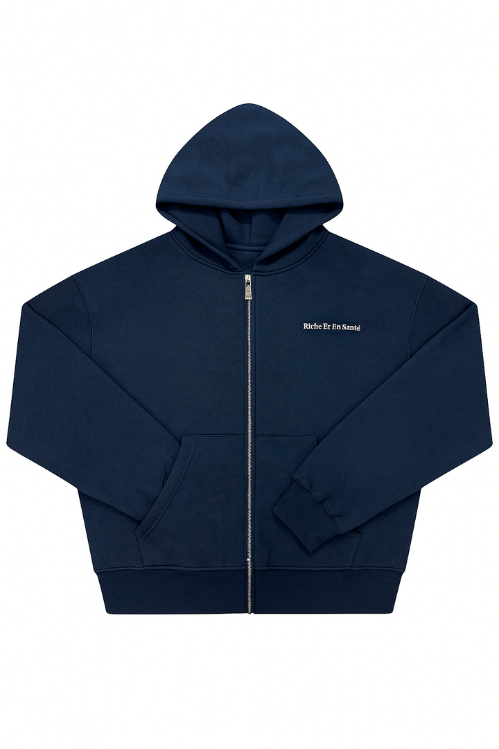 TCTBB - Navy Zip Up Hoodie