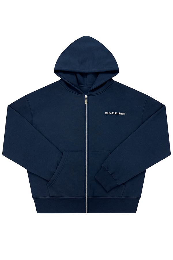 TCTBB - Navy Zip Up Hoodie