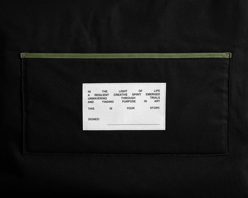 Art Goods Tote in Emerald