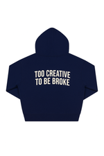 Load image into Gallery viewer, TCTBB - Navy Zip Up Hoodie
