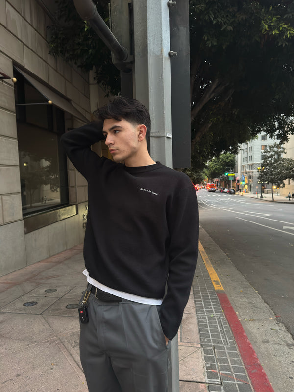 TCTBB - Black Crewneck